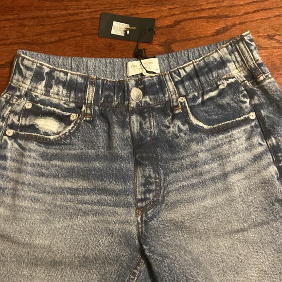 Rag’n’Bone cotton, Terry crop joggers - Picture 2 of 8